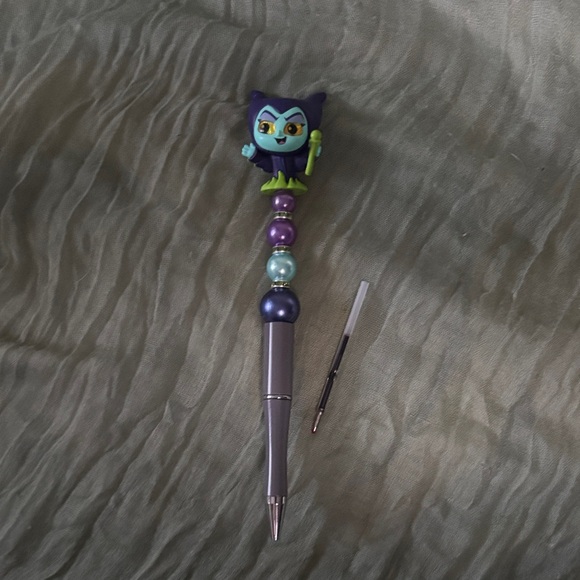 Handmade Other - Handmade Disney Doorable Malificent Pen with extra ink